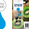 Cartouche epson jet d'encre 202 couleur cyan 650p