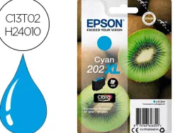 Cartouche epson jet d'encre 202 couleur cyan 650p