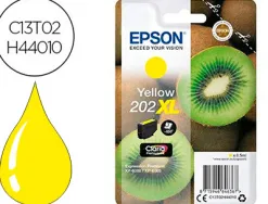 Cartouche epson jet d'encre 202 couleur jaune 650p
