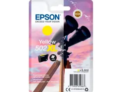 Cartouche epson jet d'encre 502 xl expression home xp 5100/5105 workforce wf2860/2860dwf couleur jaune 470p