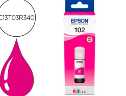 Cartouche epson jet encre ecotank 102 et-2700 / 2750 / 3700 / 3750 / 4750 bote de 70 ml magenta 6000 pages