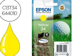 Cartouche epson n34 jet d'encre couleur jaune