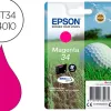 Cartouche epson n34 jet d'encre couleur magenta