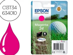 Cartouche epson n34 jet d'encre couleur magenta