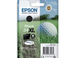 Cartouche epson n34 xl jet d'encre couleur noir haute capacité 1100p