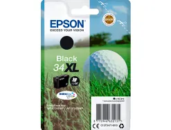 Cartouche epson n34 xl jet d'encre couleur noir haute capacité 1100p