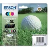 Cartouche epson pack n34 xl jet d'encre couleur noir/cyan/magenta/jaune haute capacité 1250p