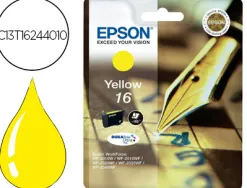 Cartouche epson t1624 jet d'encre c13t16244010 couleur jaune 165p