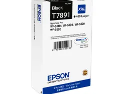 Cartouche epson t7891 jet d'encre c13t789140 pour workforce wf 5620 5110 5190 5690 couleur noir 4000p