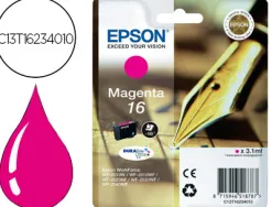 Cartouche epson t1623 jet d'encre c13t16234010 couleur magenta 165p