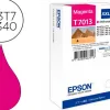 Cartouche epson t7013 jet d'encre c13t70134010 couleur magenta haute capacité 3400p