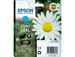 Cartouche epson t1812 jet d'encre c13t18124010 couleur cyan haute capacité 450p