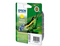 Cartouche epson t0334 jet d'encre c13t03344010 couleur jaune 440p
