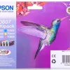 Cartouche epson t0807 jet d'encre c13t08074011 pack 6 encres