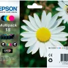 Cartouche epson t1806 jet d'encre c13t18064010 pack 4 encres