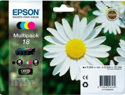Cartouche epson t1806 jet d'encre c13t18064010 pack 4 encres