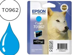 Cartouche epson t0962 jet d'encre c13t09624010 couleur cyan 1505p