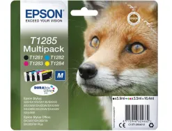 Cartouche epson t1285 jet d'encre c13t12854010 pack 4 encres