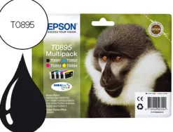 Cartouche epson t0895 jet d'encre c13t08954010 pack 4 encres