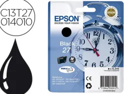 Cartouche epson t2701 jet d'encre c13t27014010 couleur noir 350p