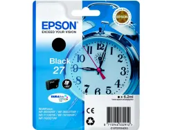 Cartouche epson t2701 jet d'encre c13t27014010 couleur noir 350p