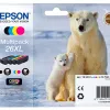 Cartouche epson t2636 jet d'encre c13t26364010 pack 4 encres haute capacité