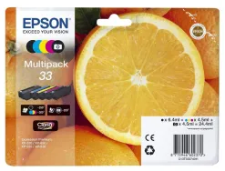 Cartouche epson t3337 jet d'encre multipack 4 couleurs+noir photo
