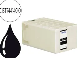 Cartouche epson t7441 jet d'encre c13t74414010 couleur noir haute capacité 10000p