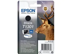 Cartouche epson t1301 jet d'encre c13t13014010 couleur noir 1000p