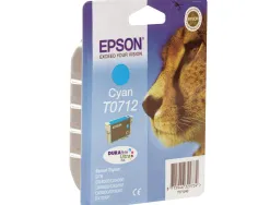Cartouche epson t0712 jet d'encre c13t07124010 couleur cyan 385p