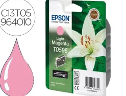 Cartouche epson t0596 jet d'encre c13t05964010 couleur magenta clair 520p
