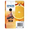 Cartouche epson t3331 jet d'encre orange claria couleur noir
