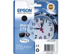 Cartouche epson t2711 jet d'encre c13t27114010 couleur noir haute capacité 1500p