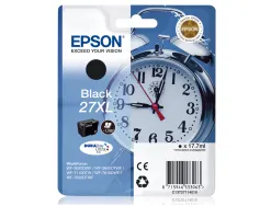 Cartouche epson t2711 jet d'encre c13t27114010 couleur noir haute capacité 1500p