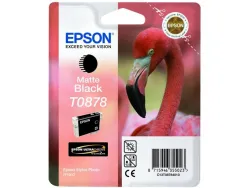 Cartouche epson t0878 jet d'encre c13t08784010 couleur noir mat 520p