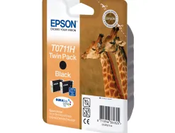 Cartouche epson t0711 jet d'encre c13t07114010 couleur noir 250p