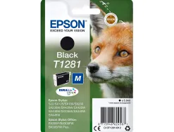 Cartouche epson t1281 jet d'encre c13t12814010 couleur noir 170p