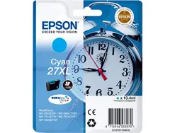 Cartouche epson t2712 jet d'encre c13t27124010 couleur cyan haute capacité 1100p