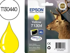 Cartouche epson t1304 jet d'encre c13t13044010 couleur jaune 800p