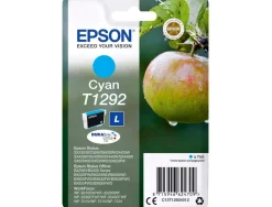 Cartouche epson t1292 jet d'encre c13t12924011 couleur cyan 500p