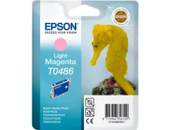 Cartouche epson t0486 jet d'encre c13t04864010 couleur magenta clair 400p