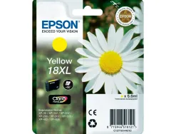 Cartouche epson t1814 jet d'encre c13t18144010 couleur jaune haute capacité 450p