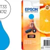 Cartouche epson t3342 jet d'encre orange claria couleur cyan