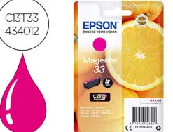 Cartouche epson t3343 jet d'encre orange claria couleur magenta