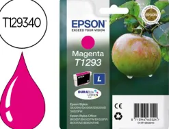 Cartouche epson t1293 jet d'encre c13t12934011 couleur magenta 500p