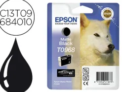 Cartouche epson t0968 jet d'encre c13t09684010 couleur noir mat 495p