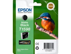 Cartouche epson t1598 jet encre c13t15984010 couleur noir mat