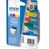 Cartouche epson t0520 jet encre c13t05204010 3 couleurs cyan magenta jaune 300p