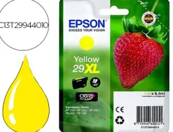 Cartouche epson t2994 xl jet d'encre fraise claria couleur jaune