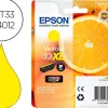 Cartouche epson t3364 xl jet d'encre orange claria couleur jaune